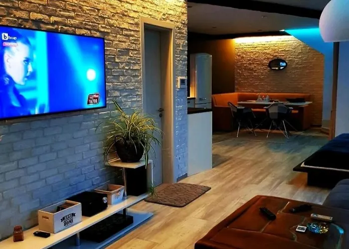 синьо лято Апартамент *