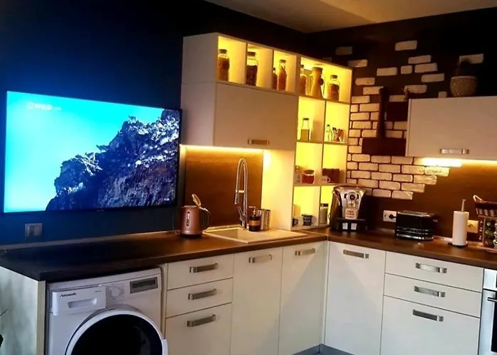 синьо лято Апартамент Бургас